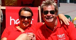 Soaking up the Southend sunshine in 2009