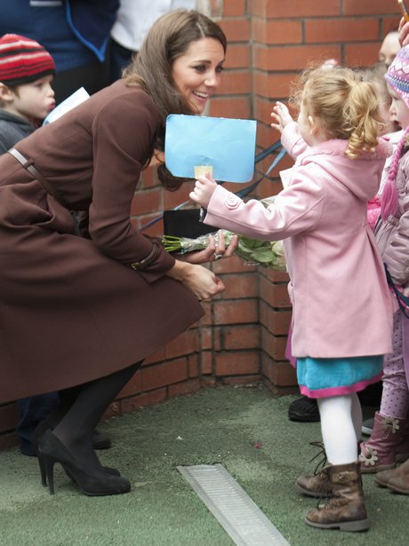 Kate Middleton visits Liverpool
