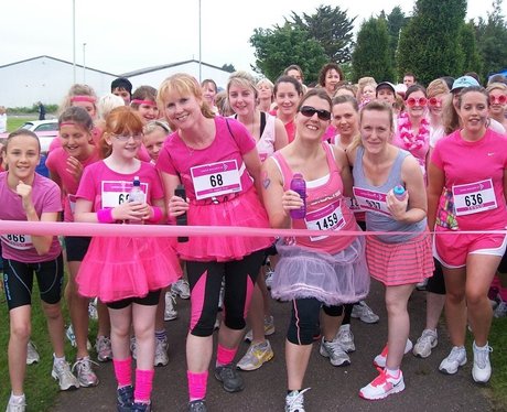 Race for Life Barnstaple Finish