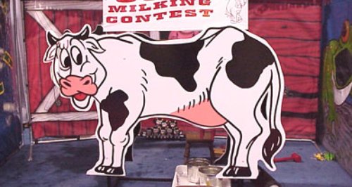 Cow Milking Game