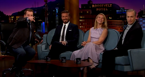 David Beckham Late Late Show James Corden