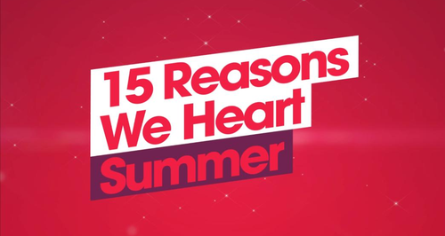 Heart Reasons We heart Summer