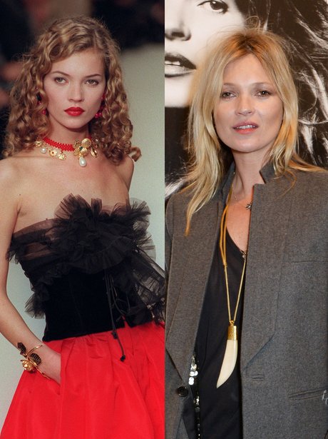 Kate Moss - 90s Supermodels: Then And Now - Heart